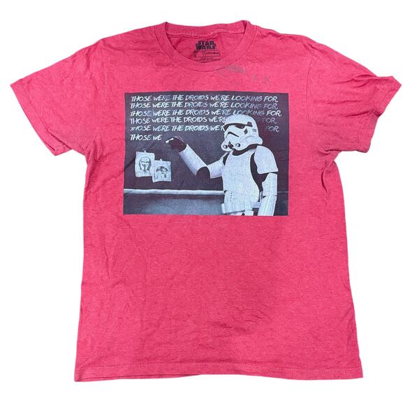 Vintage Tees - Star Wars Storm‎ Trooper Those Were The Droids Graphic Tee*SZ S - Picture 1 of 5